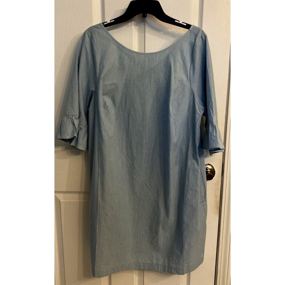 Modcloth blue crossback dress size 1x